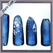 Matière première bleue de synthétique de saphir de saphir # 34